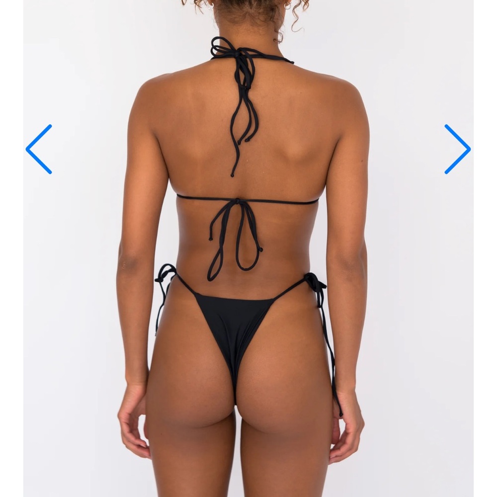 Skatie Black Bikini Bottom